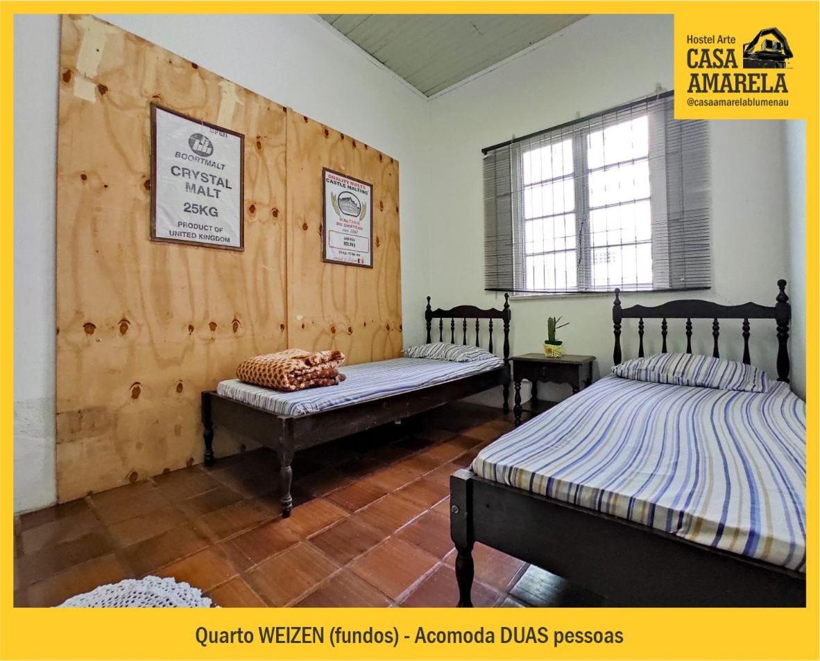 Casa Amarela Blumenau Hospedagem Alternativa Vandrehjem Eksteriør billede