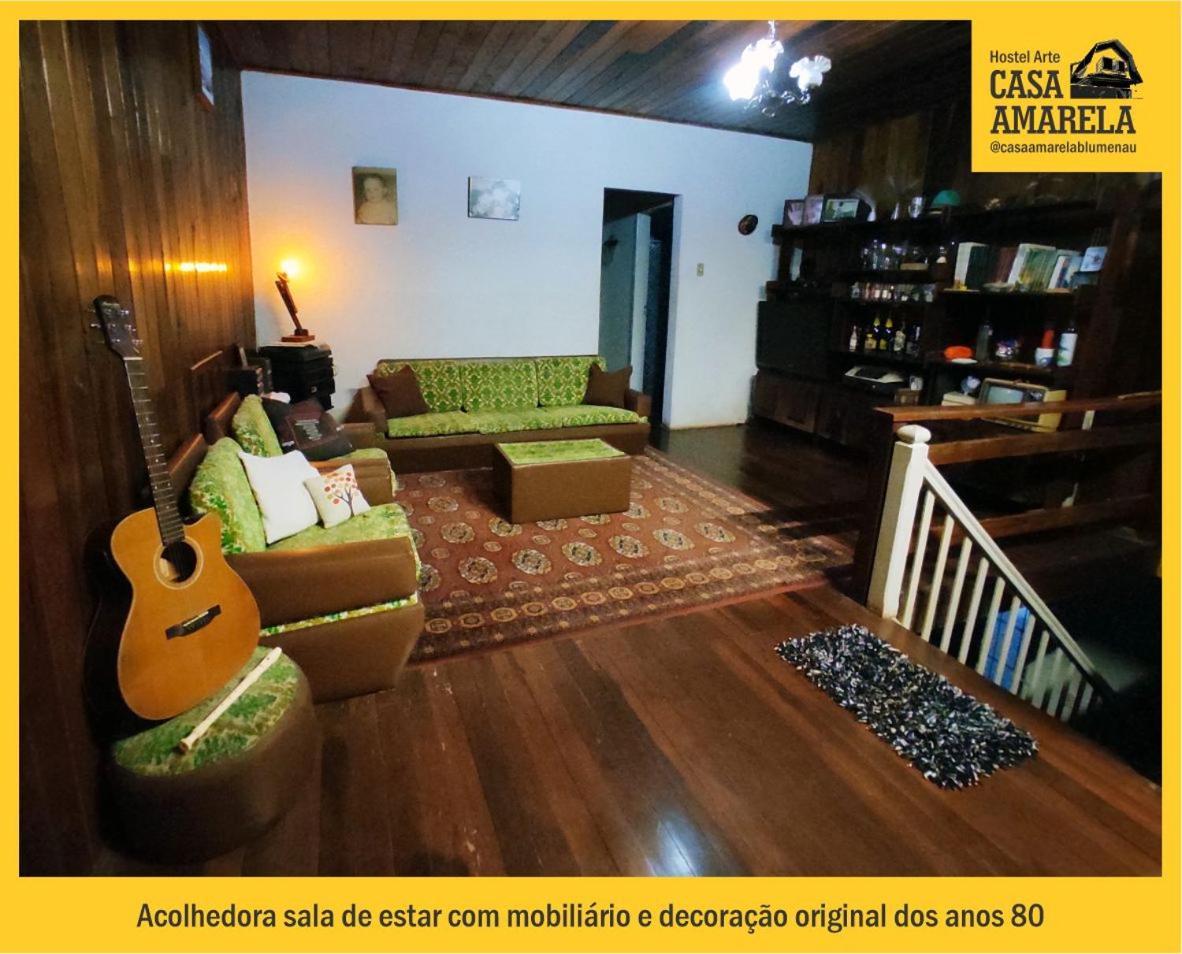 Casa Amarela Blumenau Hospedagem Alternativa Vandrehjem Eksteriør billede