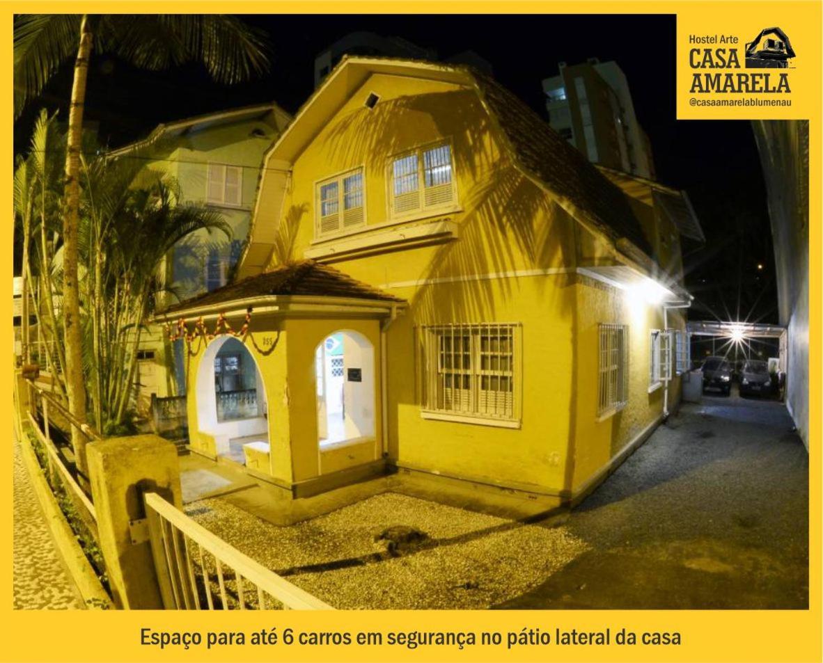 Casa Amarela Blumenau Hospedagem Alternativa Vandrehjem Eksteriør billede