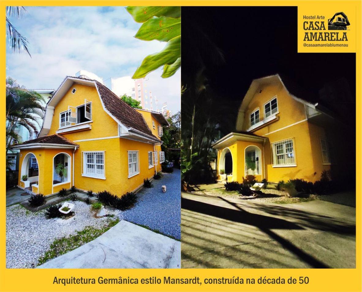 Casa Amarela Blumenau Hospedagem Alternativa Vandrehjem Eksteriør billede