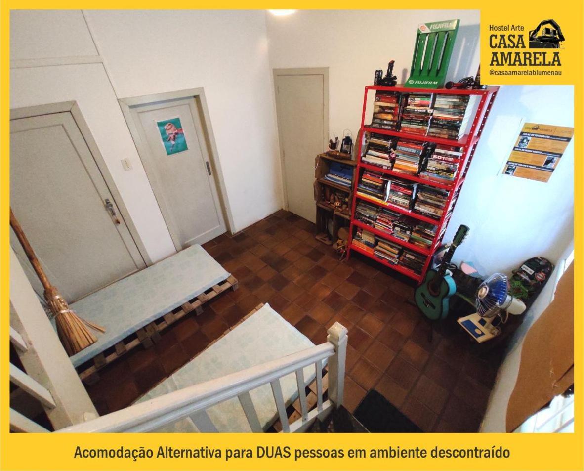 Casa Amarela Blumenau Hospedagem Alternativa Vandrehjem Eksteriør billede