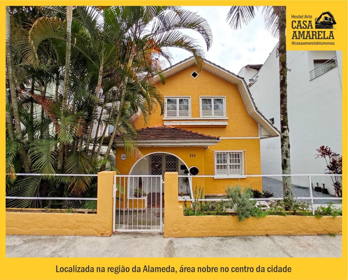 Casa Amarela Blumenau Hospedagem Alternativa Vandrehjem Eksteriør billede